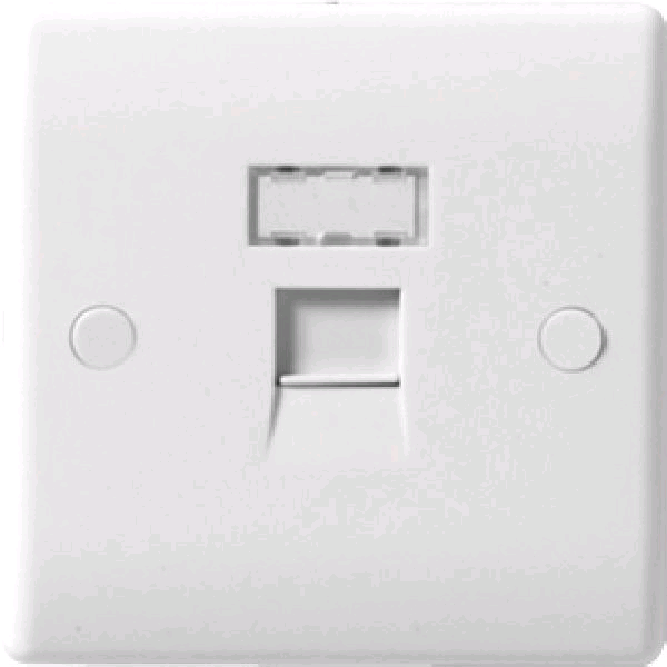 BG 1gang RJ45 Telephone Socket (IDC)