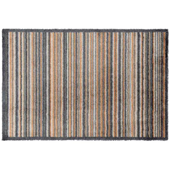 Dandy Likewise Mayfair Recylon Stripes Terracotta 75 x 50cm