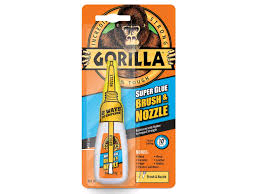 Gorilla Superglue Brush & Nozzle 15g 