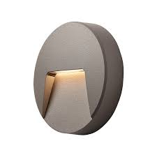 Saxby Severus Round Grey Indirect IP65 2.8w CCT