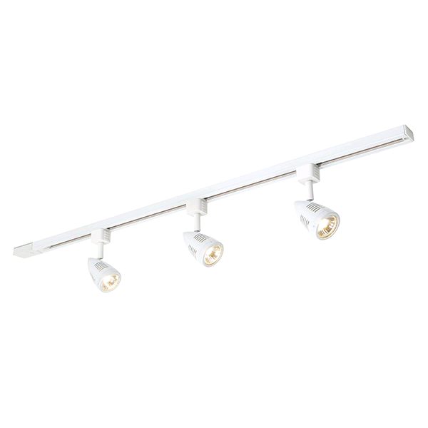 Saxby Track 3 Light Bullett Kit White