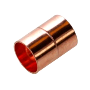 Copper Coupler 22mm x 3/4" Metric To Imperial Endfeed 