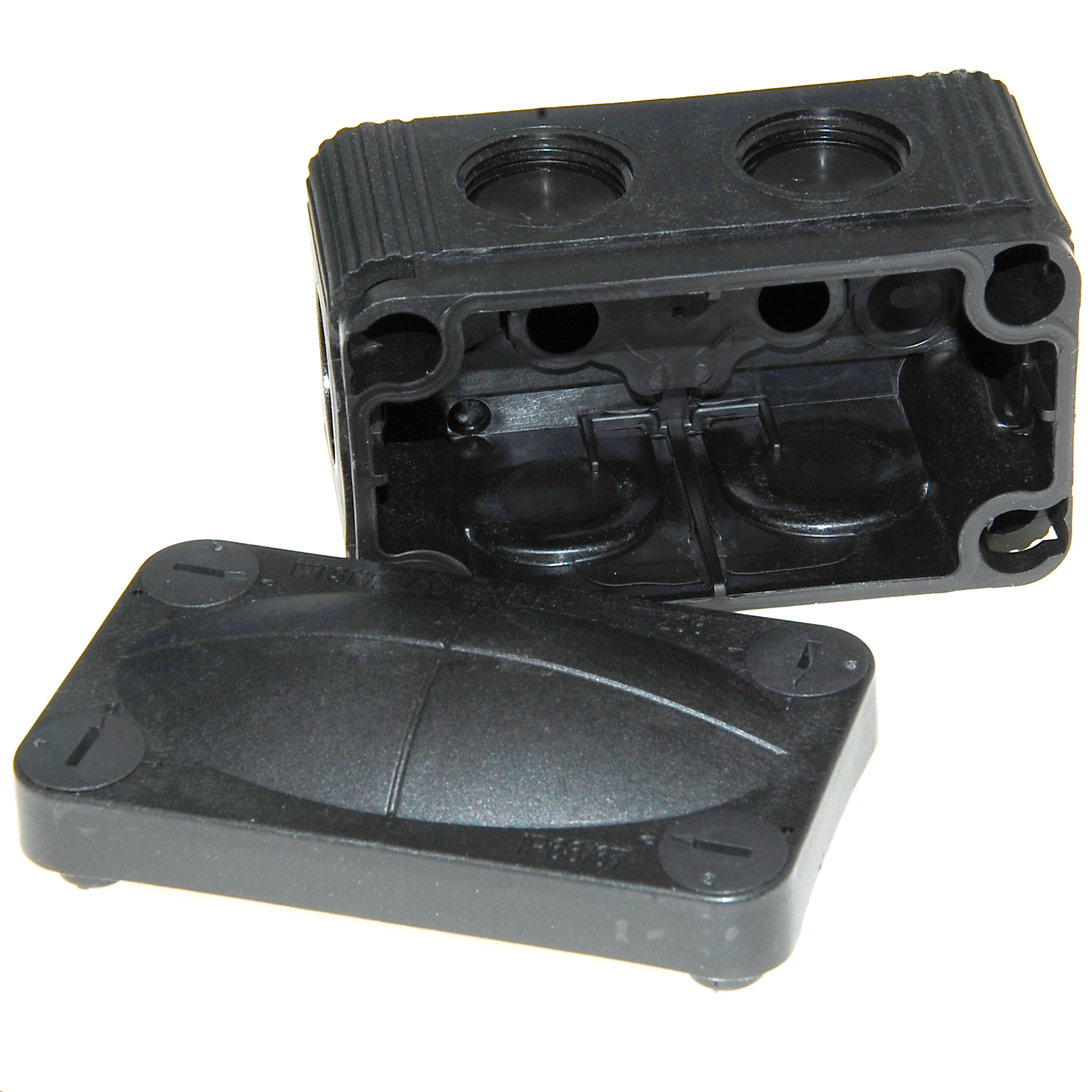 Wiska Narrow Box 85 x 49 x 51mm IP65 Black 10109900