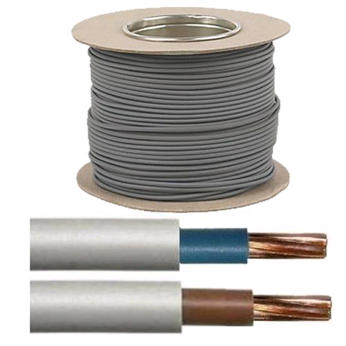 Cable 25mm Brown Tails PVC/PVC (per mtr)