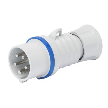 Gewiss 16a 240v 3P + E Plug IP44/IP54 Commando Industrial Plug