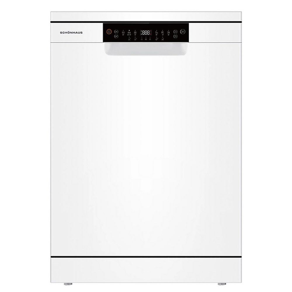 Schonhaus DWSF0115FSBW Freestanding Fullsize Dishwasher - White 15 Place Setting