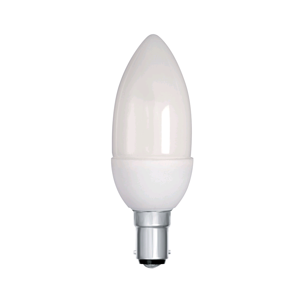 Lamp Low Energy Candle 7w SBC 40W 