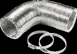 Knightsbridge 4in/100mm Aluminium Ducting Kit 