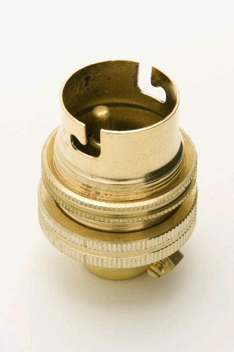 Jeani BC Brass 1/2" Lampholder 