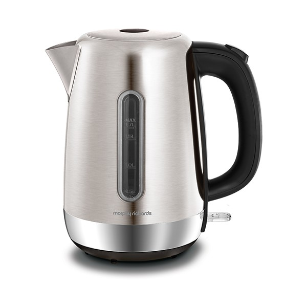 Morphy Richards 102786 Equip Jug Kettle 3kW 1.7ltr in Brushed Steel