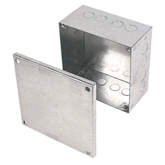 Niglon ABG663 Adaptable Box 150 x 150 x 75mm Galvanized