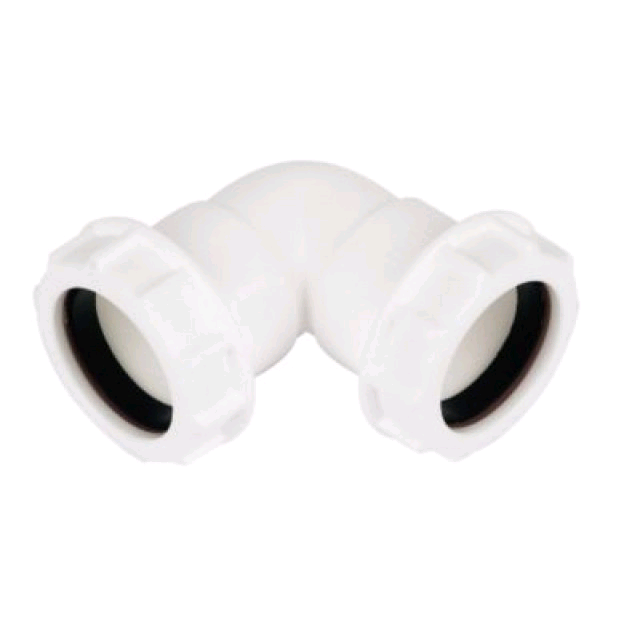 FloPlast Unicom Comp Waste 40mm 90deg Bend 