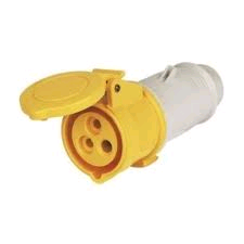 Gewiss 32a 110V 2P + E IP44/IP54 Inline Socket