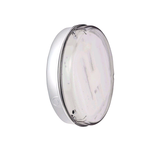 ASD Apollo Pizza 2D 28w HF Round White Prismatic Fitting APWP328U6WH