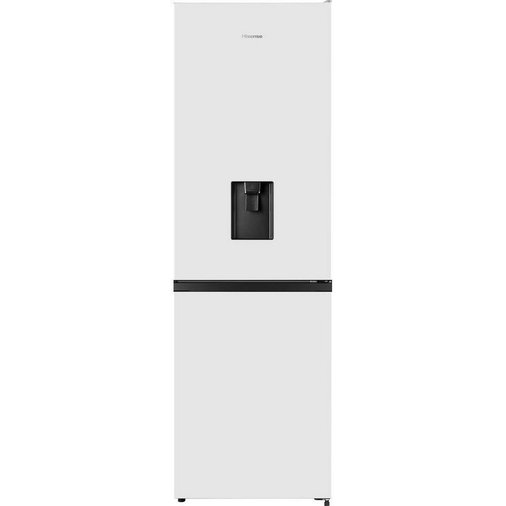 Hisense RB390N4WWE 59.5cm 70/30 Split - Total No Frost Fridge Freezer - White H186 x W595 x D589