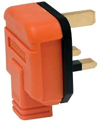 BG 13a Heavy Duty Plug Top Orange 