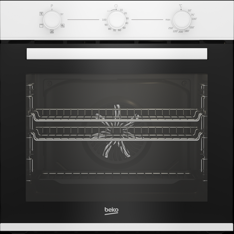 Beko CIFY71W  Built-In Single Electric Oven White c/w Mechanical Minute Minder