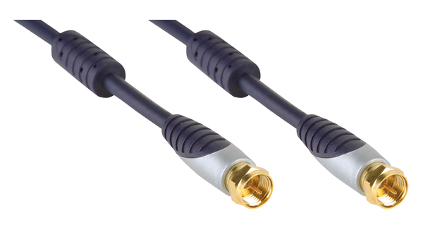 Bandridge Premium Satellite Coax Cable F 1mtr HIGH QUALITY 