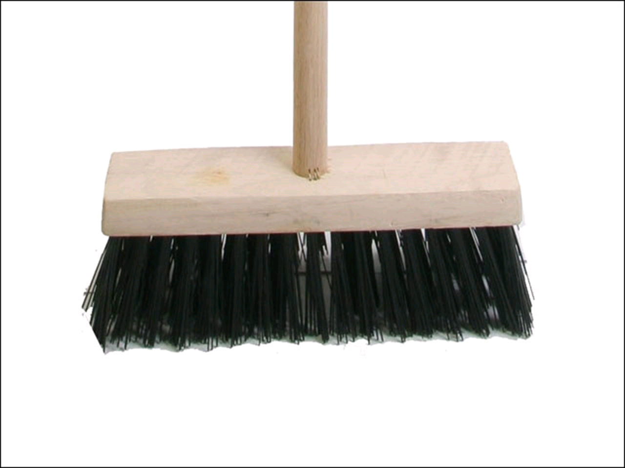 Faithfull Broom PVC 13in Head c/w Handle 