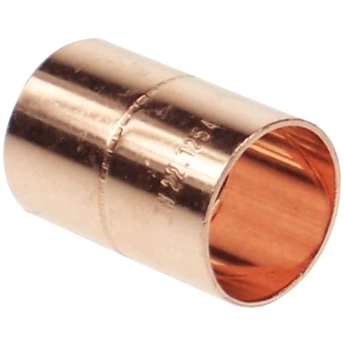 Copper Coupler 42mm Endfeed
