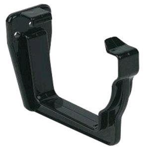 Floplast Niagara Square Gutter Facia Bracket in Black