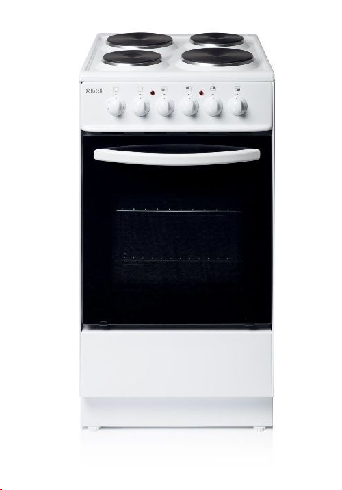 Haden HES50W Freestanding Cooker Single Oven 50cm 