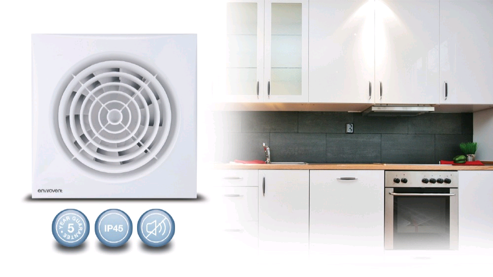 Envirovent Silent 150mm Timer Fan