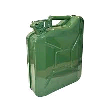 Faithfull Green Jerry Can - Metal 5 Litre 