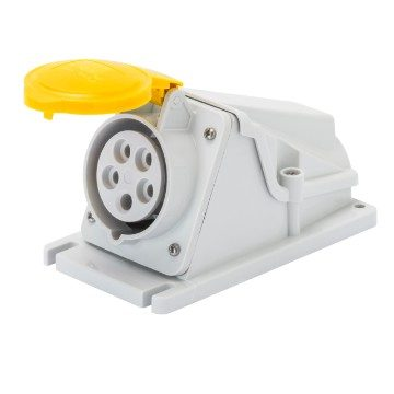Gewiss 32a 110v Angled 90° Surface Mounting Socket 2P + E IP44