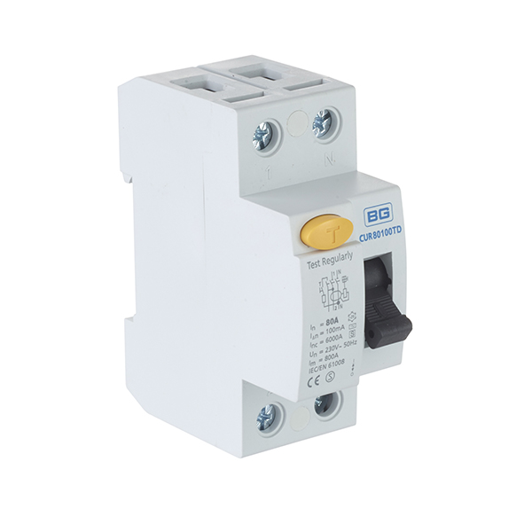 BG DP RCD 100A 100mA Time Delay Type A