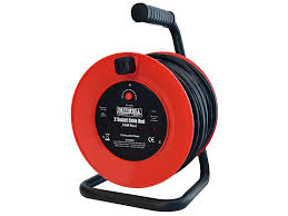 Faithfull 20mtr Open Cable Reel 