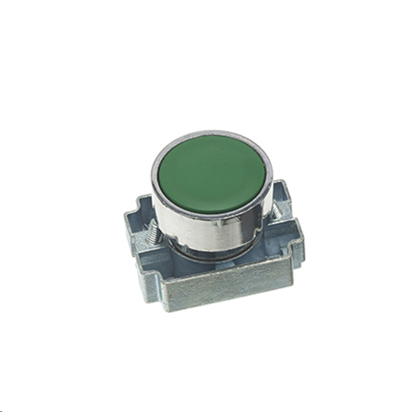 Europa Flush Button Switch Green
