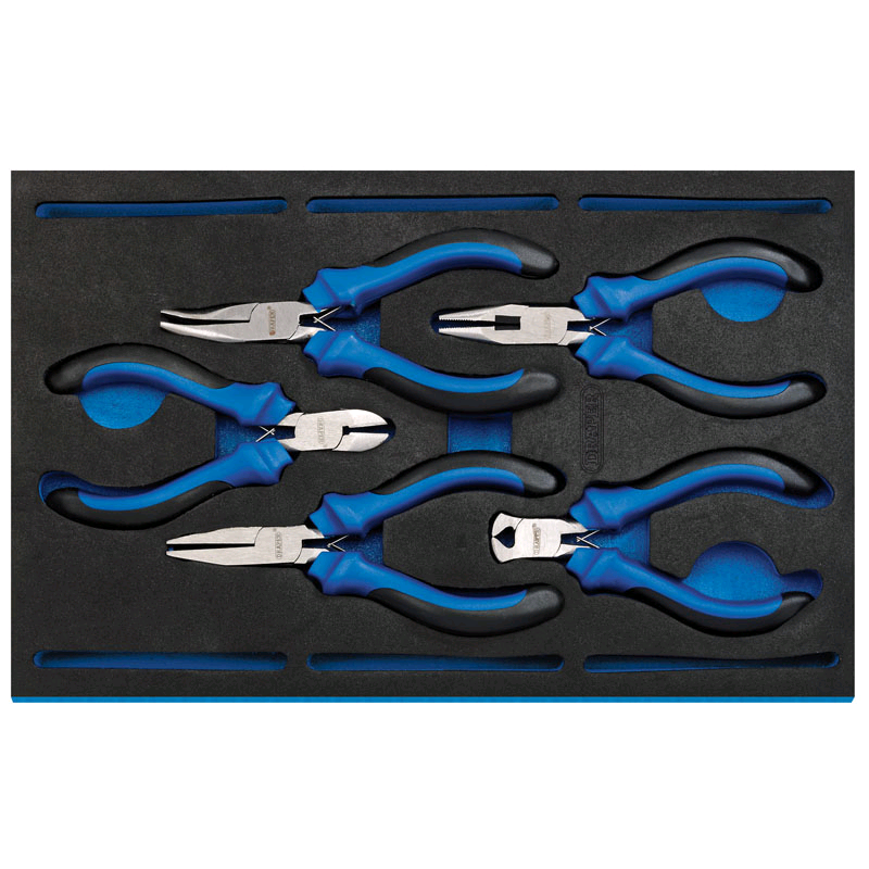 Draper 5Piece Mini Plier Set (Tray Insert)