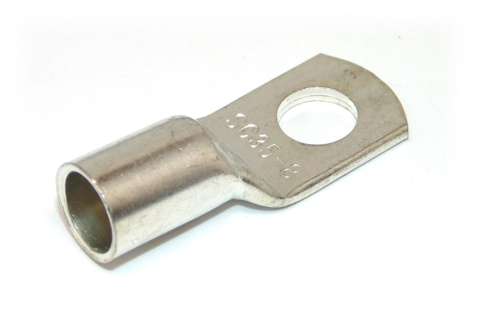 Niglon Copper Crimp Lug 35mm x 8mm 