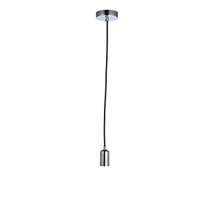 Endon Studio Pendant E27 Chrome Plate