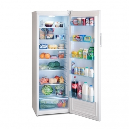 Iceking Upright Larder Fridge in White H1700 W600 D600 2 Year Warranty 