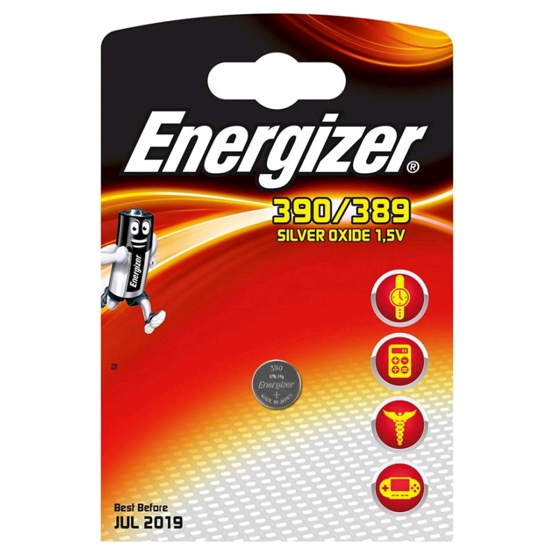 Energizer 390 SR1130 Battery Micro 1.5V Button Cell 
