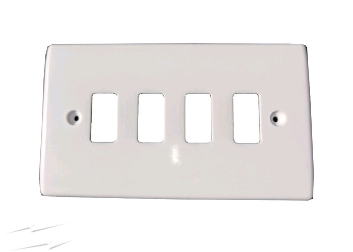 BG 4gang Nexus Moulded Grid Cover