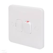 Schneider Lisse Switched Fused Spur c/w Neon 