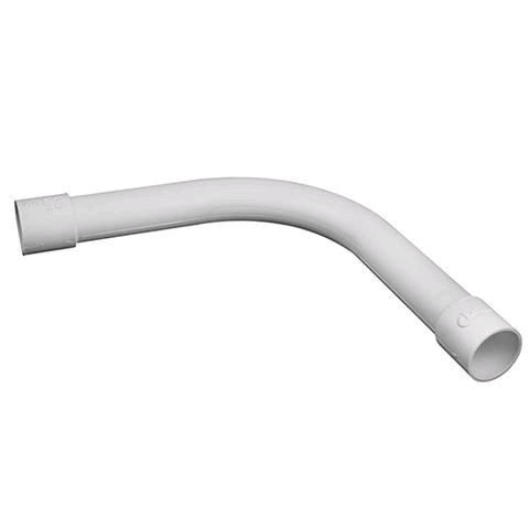 Falcon Conduit Solid Bend 25mm White