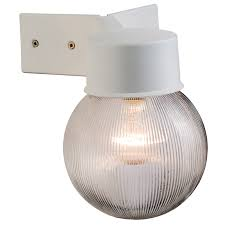 Saxby Ware Ribbed Globe Wall Light 