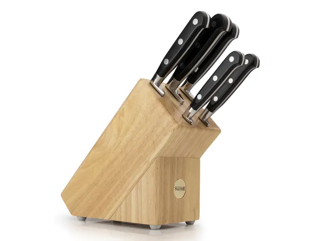 Taylor's Eye 7261676 Sabatier Professional Knife Block Set 5 Piece SABST20B12