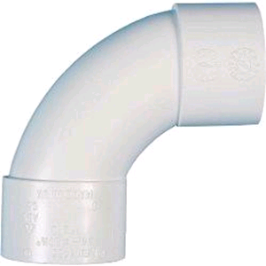 FloPlast Wastepipe Swept Bend 50mm Solvent Weld