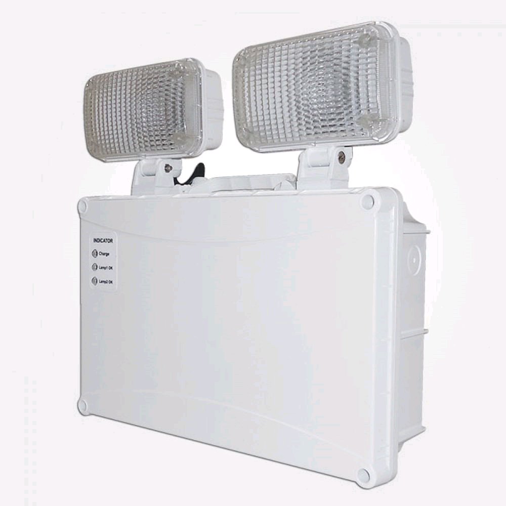 Eterna IP65 Twin Spot LED Emergency Fitting