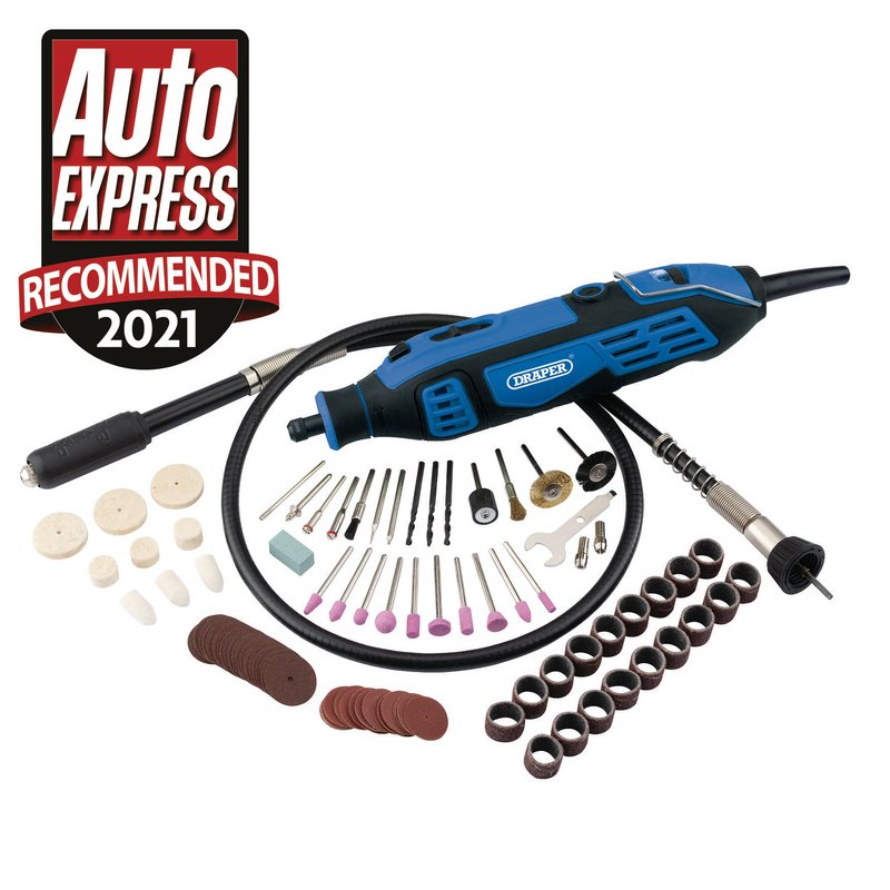 Draper 180W Multi Tool +111pc Accessories Kit